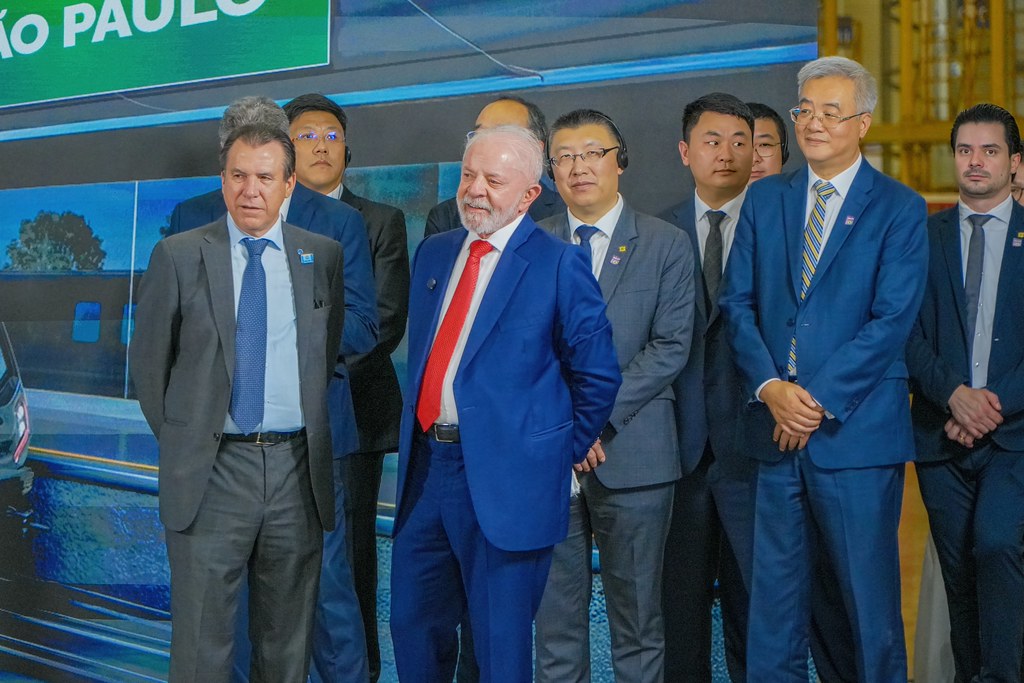 Visita à fábrica da CRRC e anúncio de novos investimentos — 6