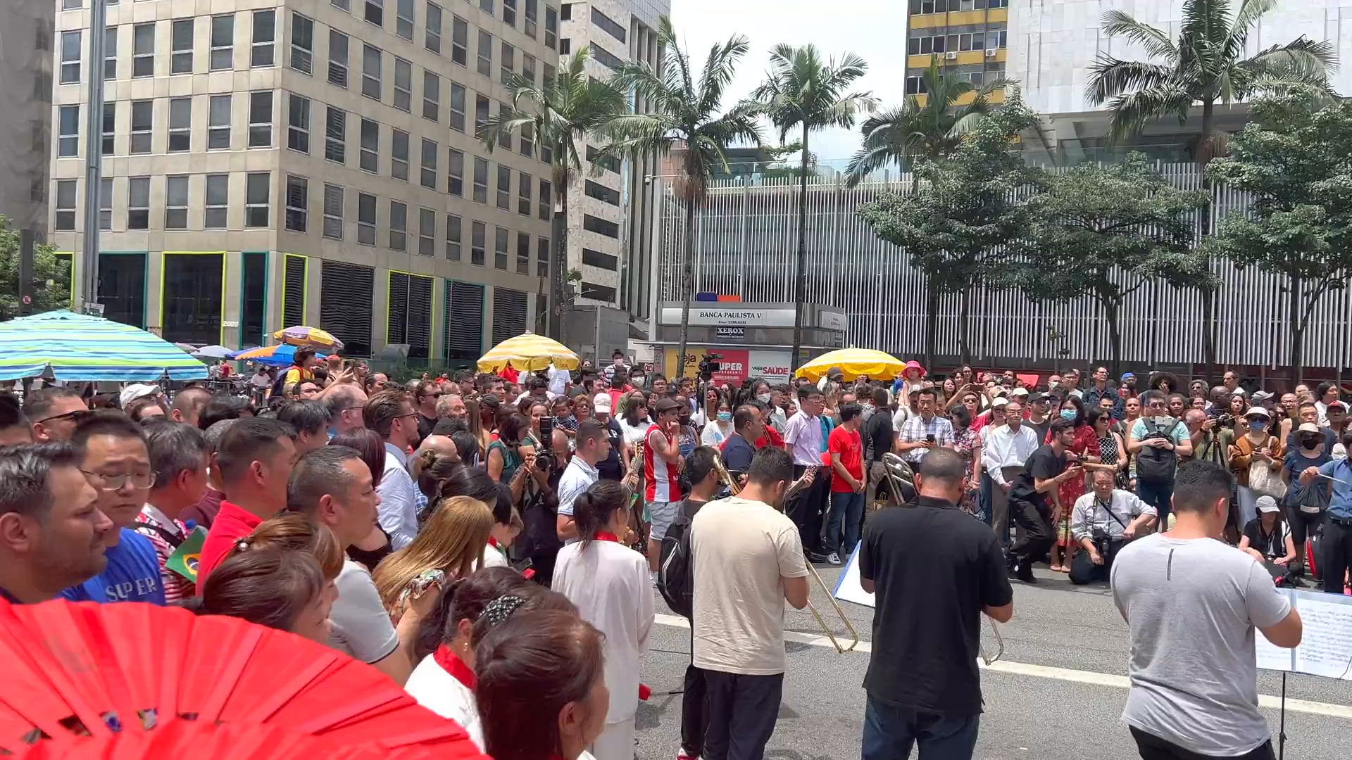 巴西青田慈善机构公益捐赠活动