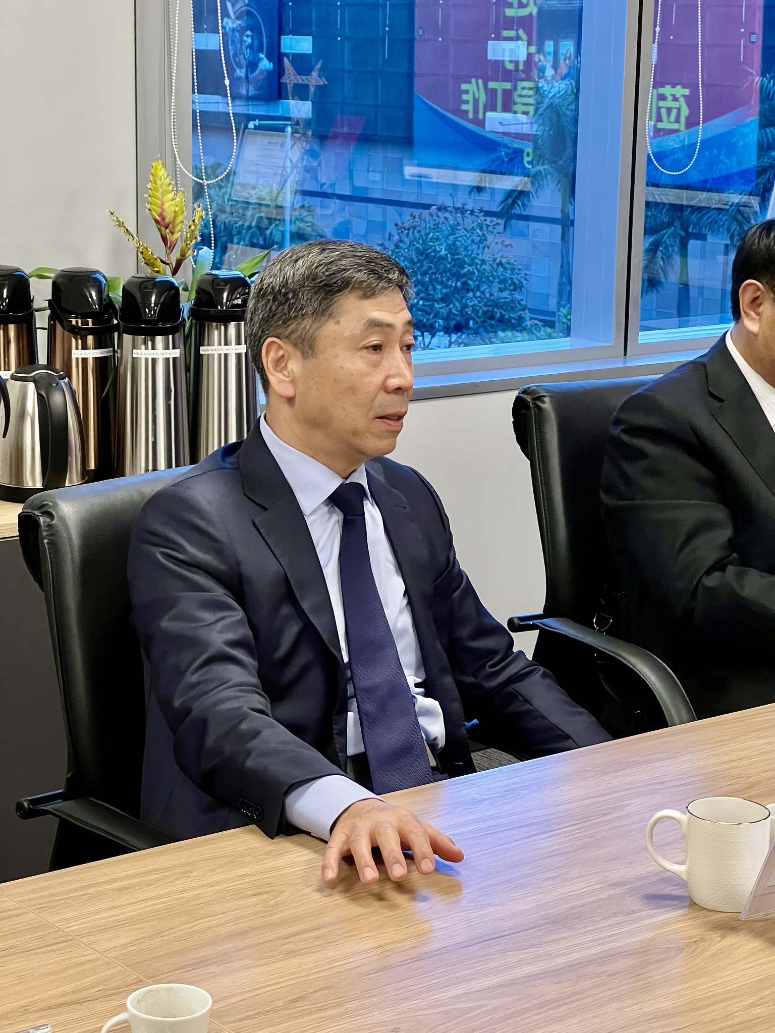 山东省代表团来访中国电建