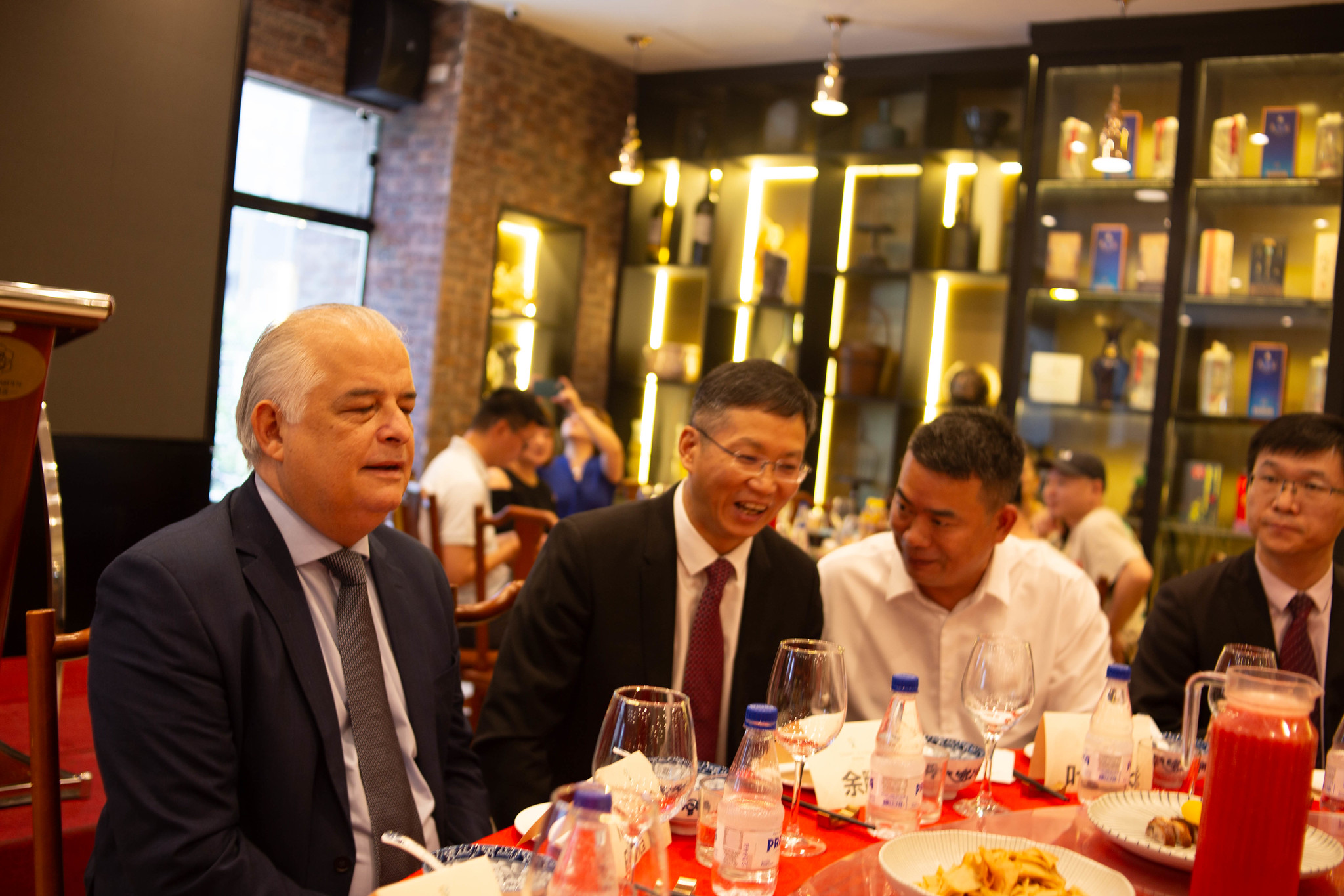 Almoço com o Ministro do MEMP Marcio França Recepção do Min. Marcio França