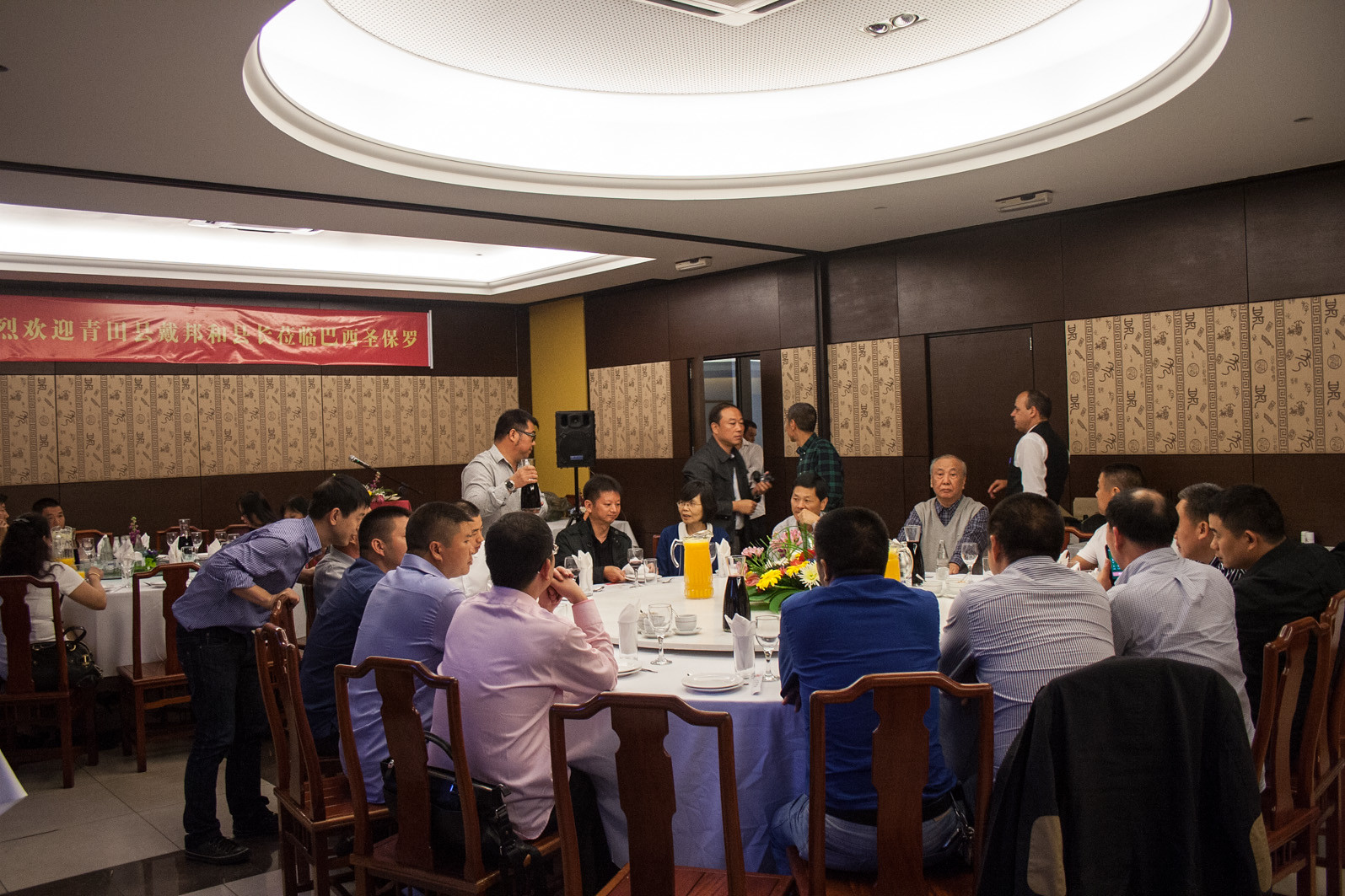 Recepção do Prefeito de Qingtian