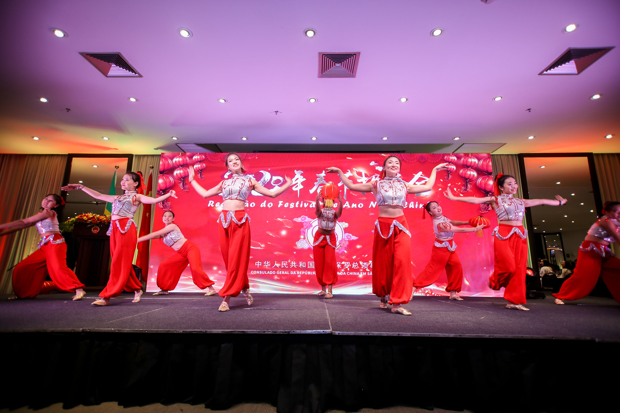 Recepção do Festival do Ano Novo Chinês