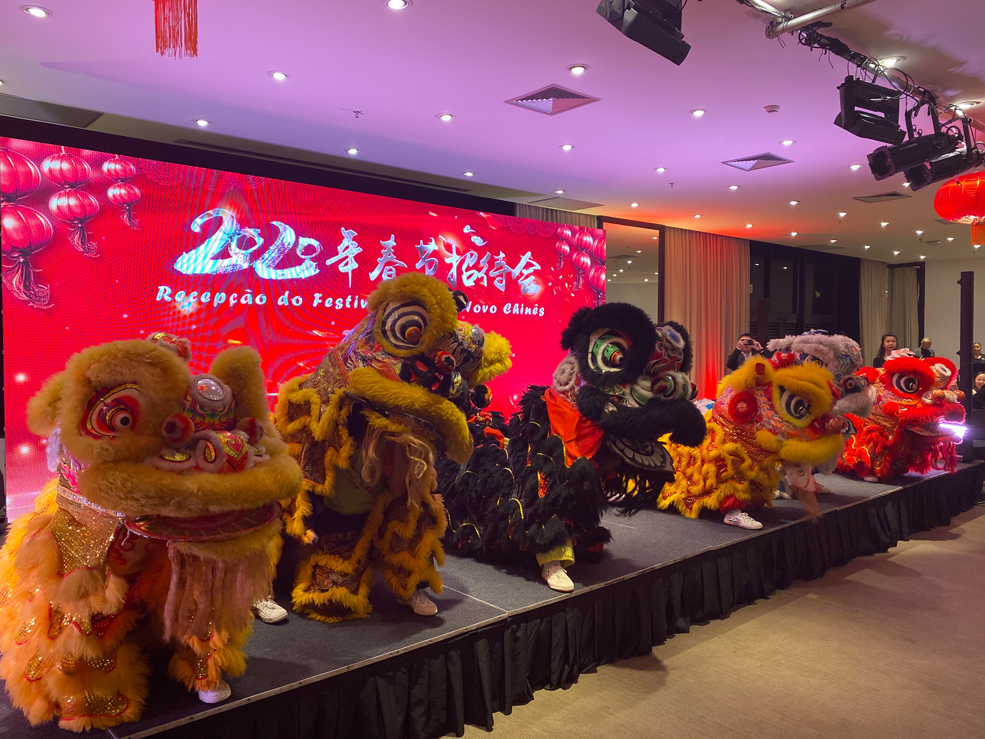 Recepção do Festival do Ano Novo Chinês
