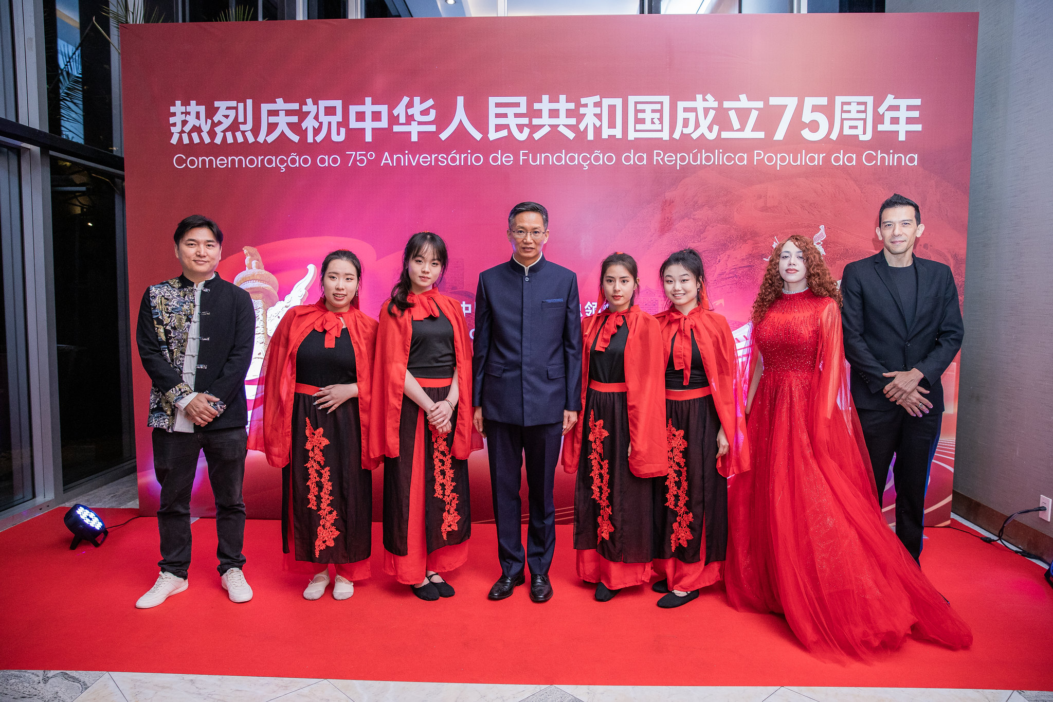 Comemoração dos 75 Aniversário de Fundação da Rep. Popular da China